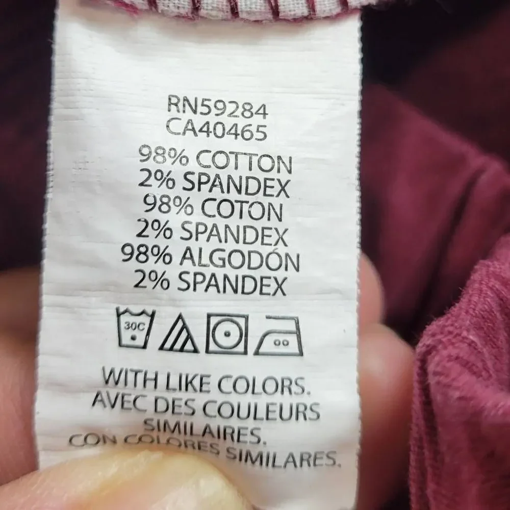 Children's Place maroon pants 4T